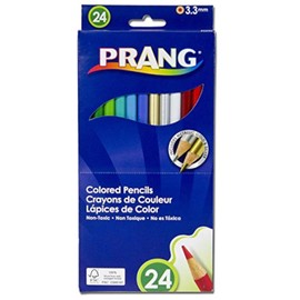 Prang Thick Core Colored Pencils, 3.3 Millimeter Cores, 7 Inch Length, Assorted Colors (22240) (Pack of 24, 576 Count Total)