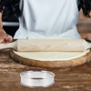 BESTOYARD 4Pcs Stainless Steel Pancake Rings - 10Cm Double Rolled