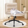ESTRUCO Criss Cross Chair Legged Office Wide Comfy Desk Seat