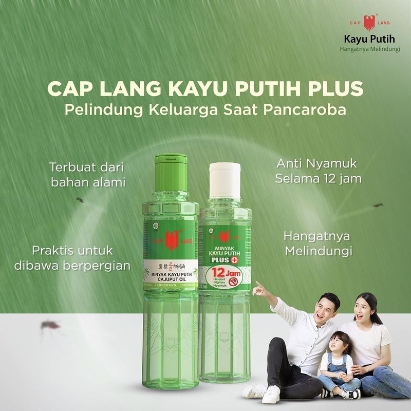Cap Lang Minyak Kayu Putih Cap Lang Original 15ML/30ML/60ML/210ML