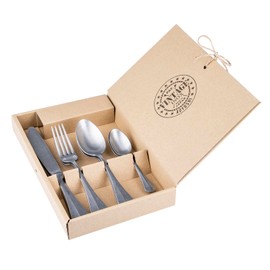 VINTAGE INOX 8PCS Baguette Classic Cutlery Set