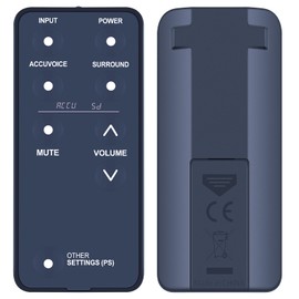 TCNOUMT New Replace Remote Control Suitible for Zvox Multi Level Sound Bar for AccuVoice TV Speakers AV157 AV257