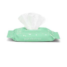 Patchology Clean AF On-the-Go Refreshing Facial Wipes for Cleansing Skin, 1 Count