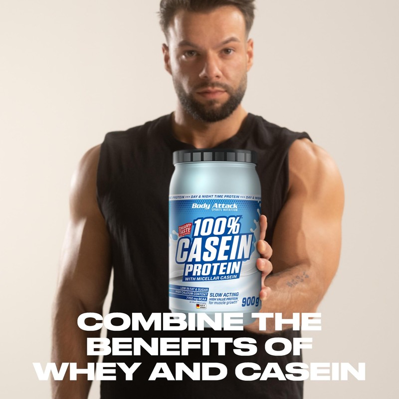 Body Attack 100% Casein Protein 29772 900g
