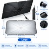 Premium Car Windshield Sun Shade Umbrella for Parked Cars –