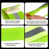 HSYTEK Reflective Bands Set - Elastic and Visible, 2-Piece with