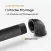 Pamo Malleable Iron Fitting Angle 90 Degree - 3/4 Inch