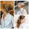 Sisiaipu Pinzas para El Cabello Medianas de 3,5", 6 Piezas