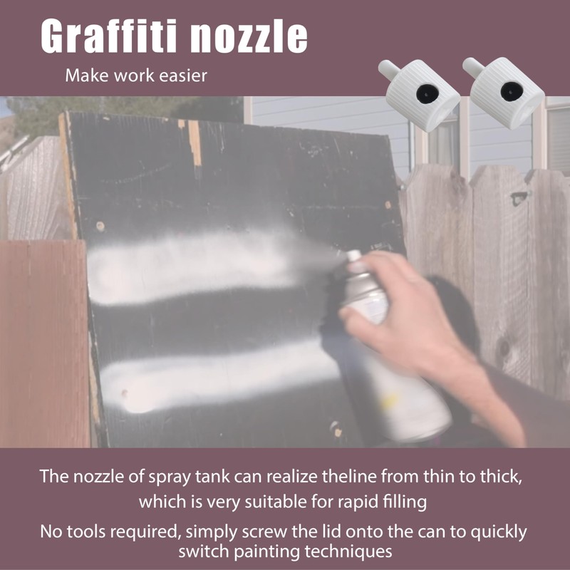 Spray Paint Caps-New York Fat Cap-Spray Can Nozzle-Spray Paint Nozzles