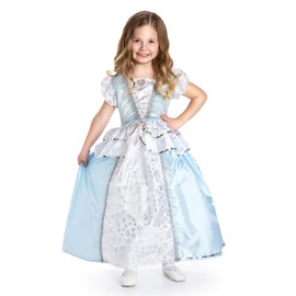 Little Adventures Princess Cinderella Dress Up Costume XXX-Large (Age 11-13) - Machine Washable Child Pretend Play and Party Dress with No Glitter