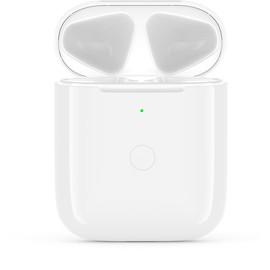 BRILLESS Wireless Charging Case for AirPods 1st & 2nd Generation – Replacement Bluetooth Charging Box with Pairing Sync Button and Lightning Port