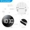 AMIR Alarm Clocks for Bedrooms, LED Electronic Clock, Small Desk