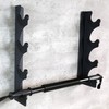 Lovind Horizontal Barbell Rack 4 Bars Holder Wall Mounted Barbell