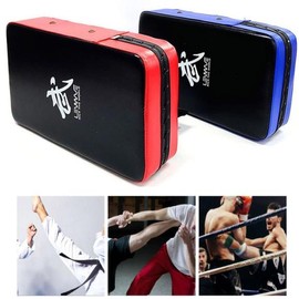 Godream Gloves Kicking Mitts Boxing Combat Sports Taekwondo Sparring Square Kick Mitts Blue 1P / 고드림 글러브 발차기 미트 권투 복싱 격투기 태권도 스파링 사각킥미트 블루1P