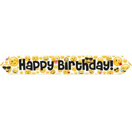 9ft Banner Emoji Birthday