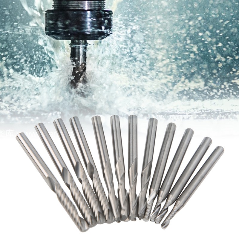 12pcs Woodworking File Burr 3.175 x 17mm/ 2 x 8mm