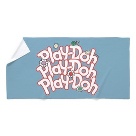CafePress Play Doh: Fun Blossom 35"x70", Oversized, Soft Beach Towel