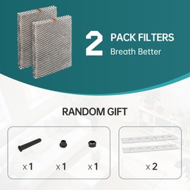 X2661 Humidifier 35 Water Panel Evaporator Compatible with HCWB3-17 HCWB3-17A HCWP3-18 HCWP3-18A HCWB2-17 HCWB2-17A HCWP2-18 HCWP2-18A WB2-17 WB2-17A WP2-18 WP2-18A 2 Packs