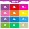 240 Pcs Colored Label Stickers,Moving Labels, Name Stickers, 12 Colors,