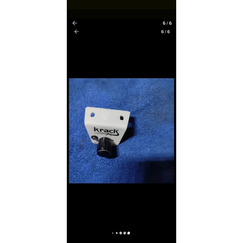 Control,controlador Externo Para Epicentro, Krack 4 Hilos Negro (Usado)