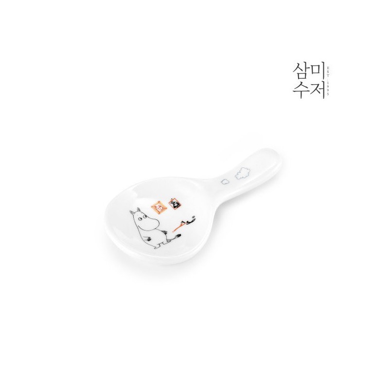 Sammi [Spoon] Moomin The Kitchen Round Spoon Rest 1P /