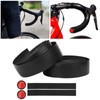 2Pcs Cycling PU Leather EVA Handlebar Belt Road Bike AntiSlip