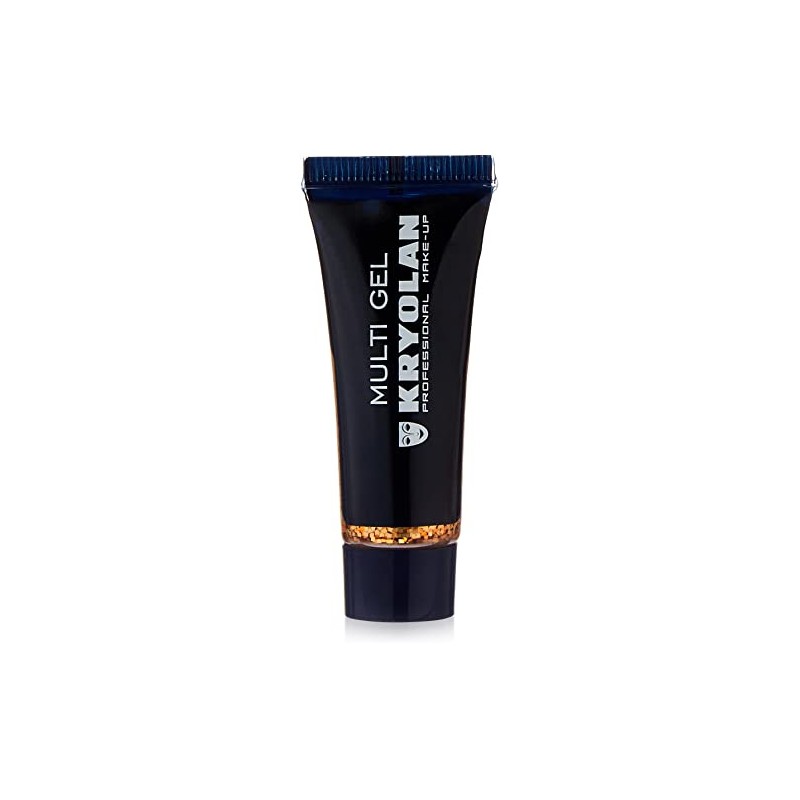 Kryolan Multi Glitter Gel Coarse 10 ml Copper