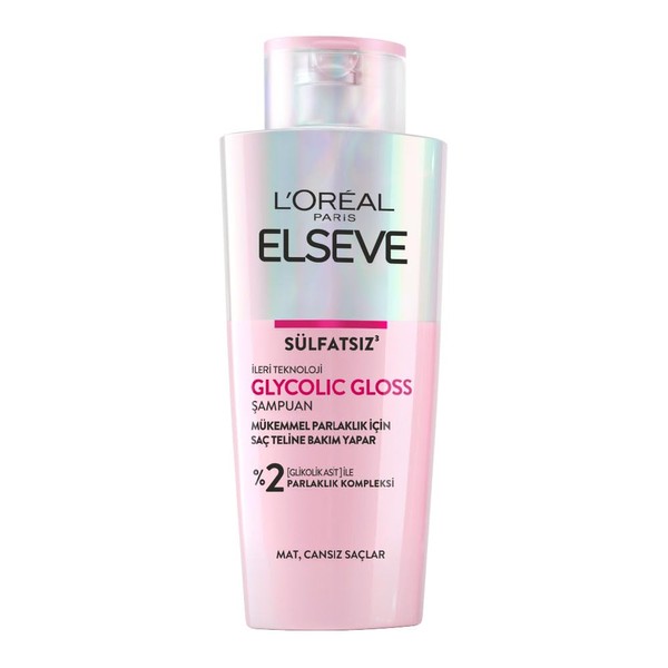 L’Oréal Paris Elseve Glycolic Gloss Mükemmel Parlaklık için Bakım Yapan