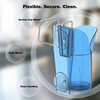 Saf-T-Scoop Ice Scoop with Storage Caddy for Kitchens and Restaurants,