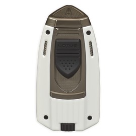 Lotus Mariner Twin Pinpoint Torch Lighter (White)