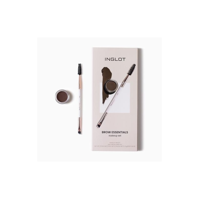 INGLOT Brow Essentials Set de maquillaje para cejas