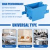 5-Pack Single Gang Electrical Outlet Box Extenders, 4.25x2.24x2.67 Inch Plastic