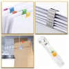 Push Stapler Transparent Seamless Stapler Pineapple Pattern Paper Stapler for