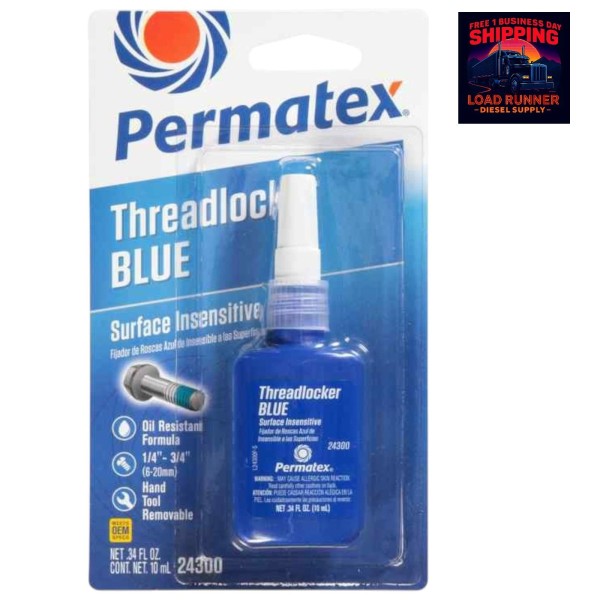 Permatex 24300 Permatex Medium Strength Surface Insensitive Threadlocker 10 ml