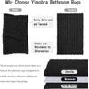 Yimobra Original Luxury Chenille Bath Mat, 43 x 61 cm,