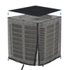 Qualward Full Mesh Central Air Conditioner Cover with Detachable Top,