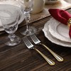 KEAWELL Pearl Edge Premium 20-Piece Refined Bead Silverware Set, 18/10