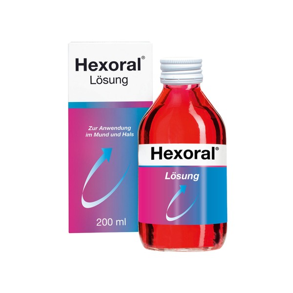 Hexoral 0,1 % Lösung, 200 ml Solution