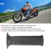 Pair of 25/28mm 1in TPU Motorcycle Hand Grip Gray Modified