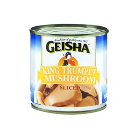 GEISHA King Trumpet Mushroom 4OZ. (Pack of 12), King Trumpet | Halal Certified － NON-GMO － Gluten Free－Good Source of Fiber－Only 25 Calories per Container