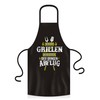 Yora BBQ Apron for Men - Bin am Grillen (German