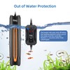 hygger 300W Aquarium Heater, Quartz Fish Tank Heater with LED