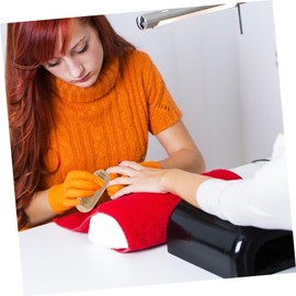 FOMIYES 2 Pcs Wooden Nail Brush Natural Boar Bristle Dual Sided Manicure and Pedicure Tool for Home Office and Garden Use for All Ages