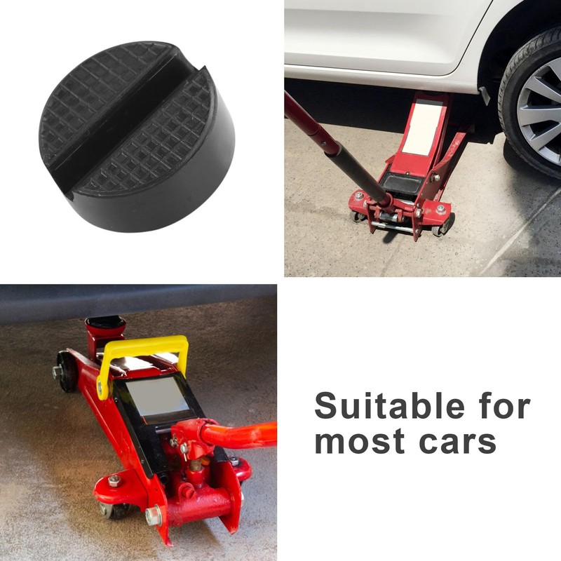 5 Ton Universal Car Jack Pad Adapter - Rubber Slotted