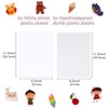 Auihiay Auihiay 12 Pieces Printable Shrinky Plastic Sheets, Shrink Films