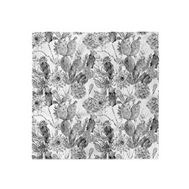 Ambesonne Cactus Head Scarf, Boho Style Botanical, Hair Wrap, 21" X 21"