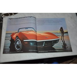 1971  CORVETTE STINGRAY  SALES BROCHURE  / CATALOG NEW OLD STOCK   NOT A REPRINT