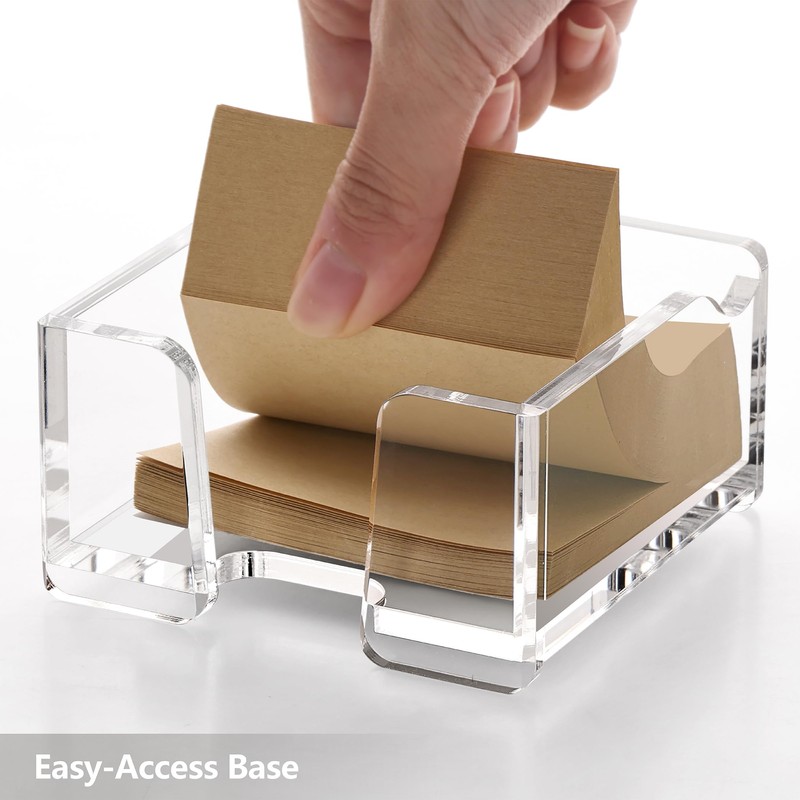SANRUI Acrylic Sticky Note Holder , for Post-it Note Pad
