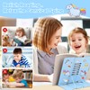 WUGU Book Stand, Adjustable Foldable Metal Book Holder for Recipe,