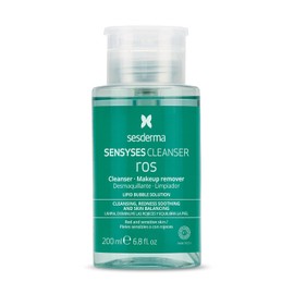Sesderma Sensyses Cleanser Ros Agua Liposomal Limpiadora y Desmaquillante Facial, Calma Rojeces y Refuerza la Barrera Cutánea, para Piel Sensible y con Rojeces, 200 ml